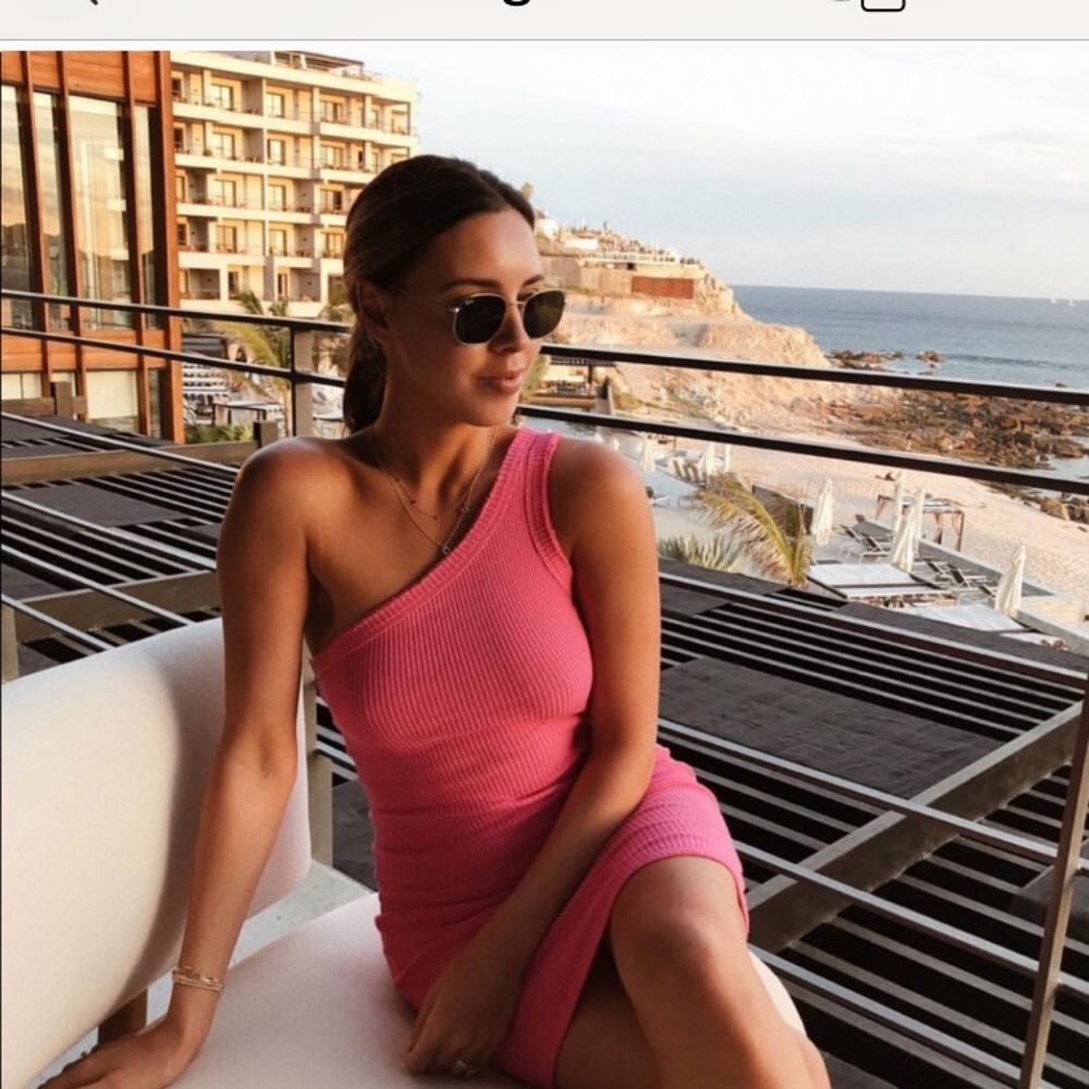 Urban outfitters one shoulder dress